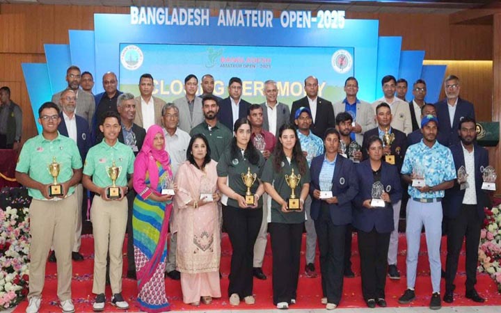 বাংলাদেশ এ্যামেচার ওপেন-২০২৫ অনুষ্ঠিত