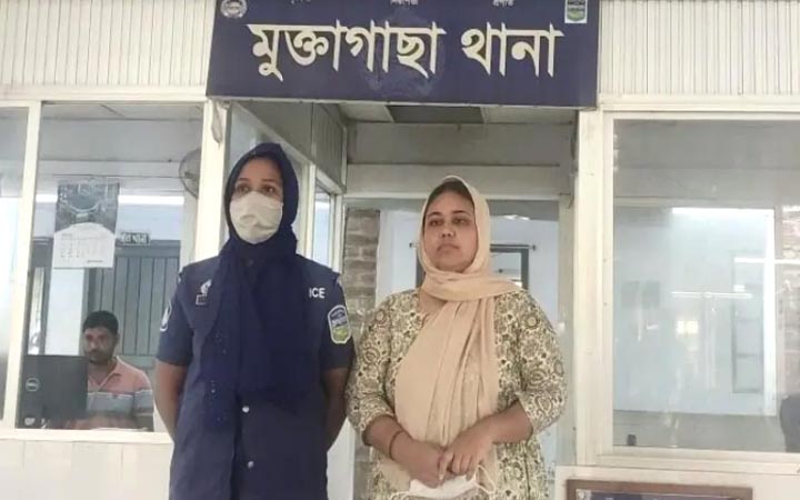 ময়মনসিংহের যুব মহিলা লীগ নেত্রী কারাগারে