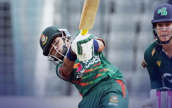 আইরিশদের ৫ উইকেটে হারিয়ে সিরিজ জিতল বাংলাদেশ