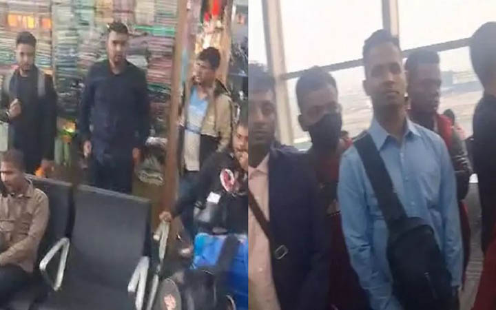 ঢাকায় পৌঁছালেন কলকাতা বিমানবন্দরে আটকা ২২০ বাংলাদেশি
