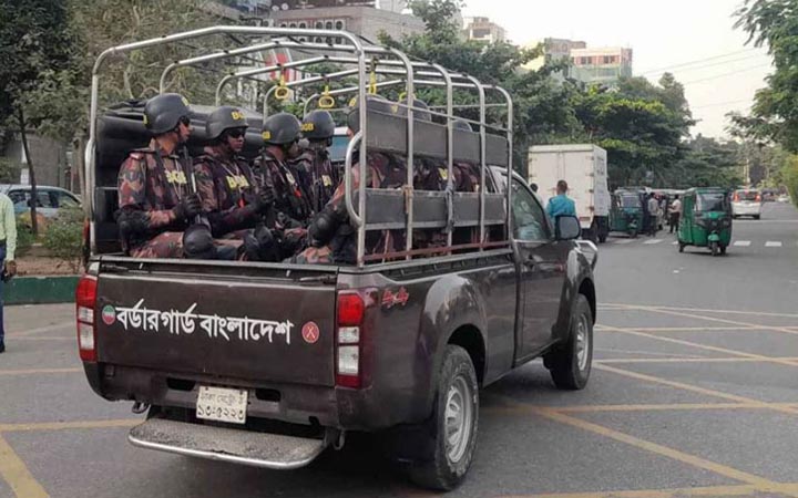 চতুর্থ ধাপের উপজেলা নির্বাচন ঘিরে ১৭৫ প্লাটুন বিজিবি মোতায়েন