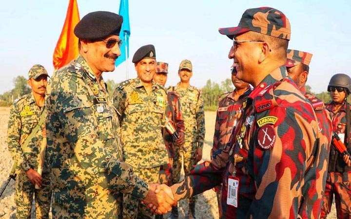 বিজিবি-বিএসএফ পতাকা বৈঠক