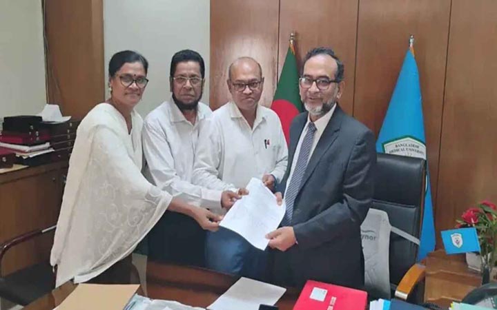 বিএমইউর ব্যবস্থাপত্রে অনিবন্ধিত ওষুধ লিখলে শাস্তির বিধান রাখার সুপারিশ