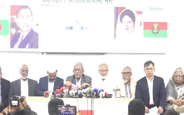 প্রধান উপদেষ্টাকে ধন্যবাদ জানালো বিএনপি