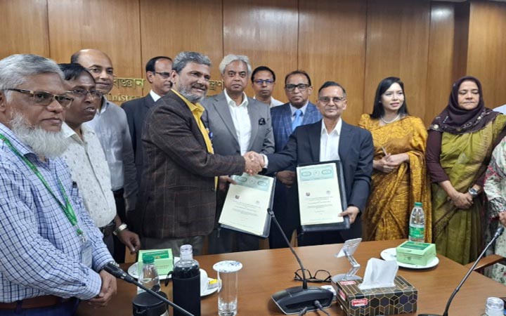 বাউবি ও এনআইবির মধ্যে সমঝোতা স্মারক স্বাক্ষরিত