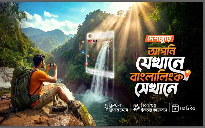 ঈদে সারা দেশে নেটওয়ার্ক শক্তিশালী করেছে বাংলালিংক