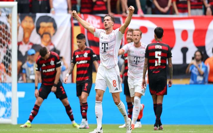 বায়ার্নের বিপক্ষে লড়াই করে হারল ব্রাজিলের ফ্লামেঙ্গো