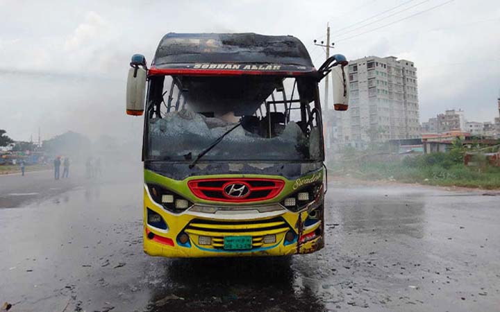 সায়েদাবাদ টার্মিনাল থেকে ছাড়ছে না বাস