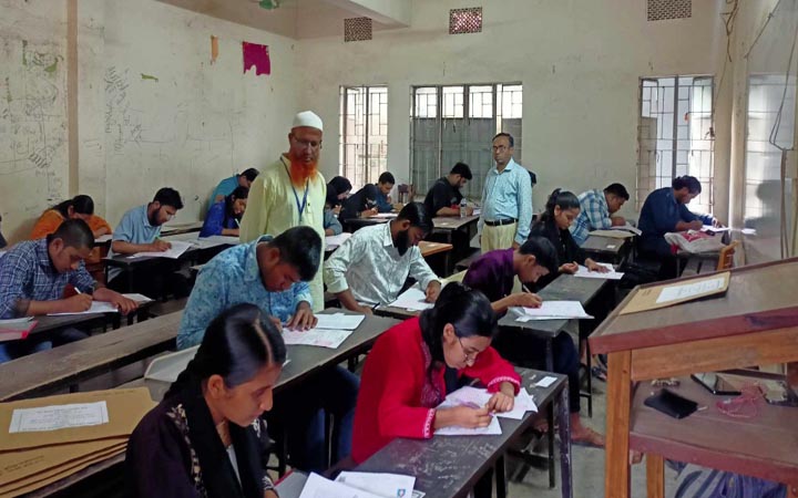 কুবিতে প্রথম বর্ষের ভর্তি পরীক্ষা সম্পন্ন