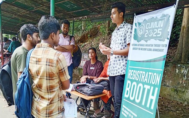 চবিতে প্রতীকী জাতিসংঘ সম্মেলনের প্রতিনিধি নিবন্ধন শুরু