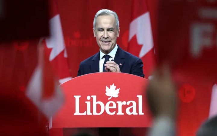 কানাডার প্রধানমন্ত্রী নির্বাচিত মার্ক কার্নি