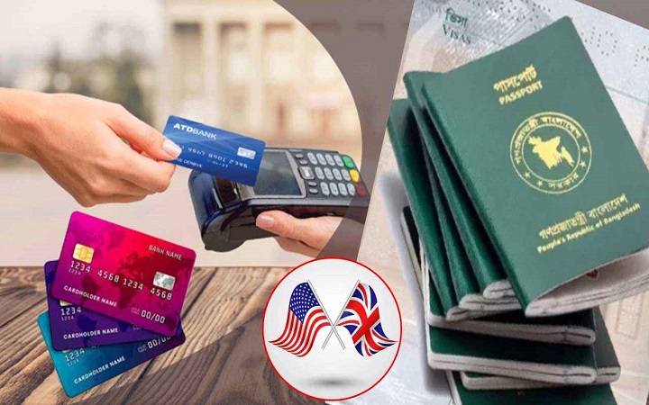 বাংলাদেশিদের ডেবিট কার্ড ব্যয়ে শীর্ষে ব্রিটেন, ক্রেডিটে আমেরিকা