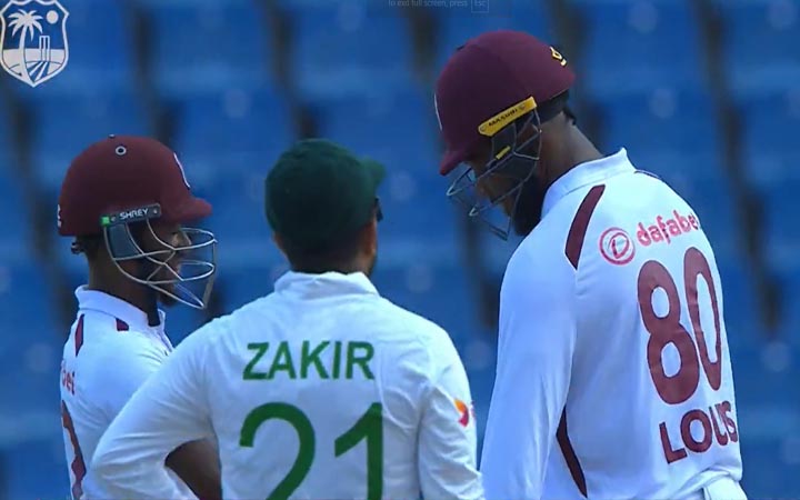 ৫ উইকেট হারানোর প্রথম দিনে ক্যারিবীয়দের সংগ্রহ ২৫০ রান