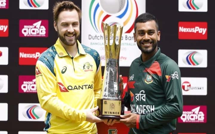 টস জিতে বাংলাদেশকে ব্যাটিংয়ে পাঠাল অস্ট্রেলিয়া