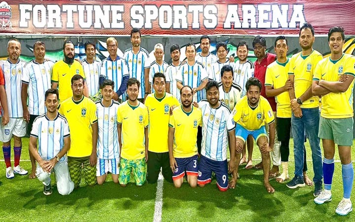 চট্টগ্রামে আর্জেন্টিনাকে ২ গোলে হারাল ব্রাজিল
