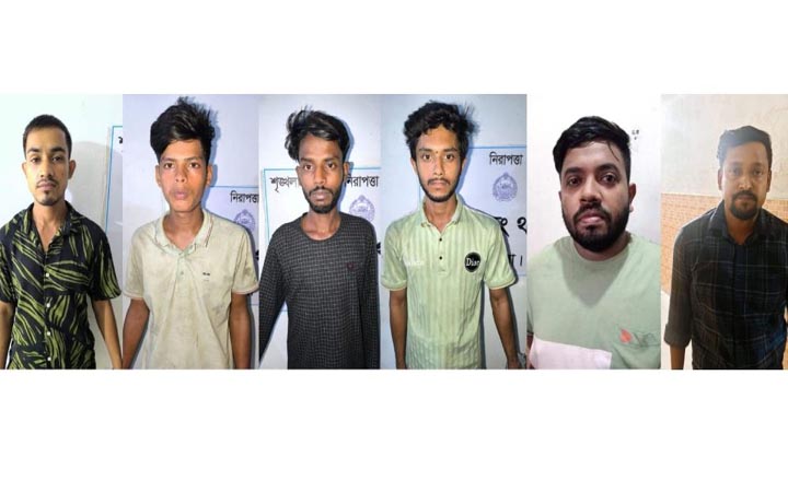 কুমিল্লায় নিষিদ্ধ ঘোষিত ছাত্রলীগের ৬ কর্মী গ্রেফতার