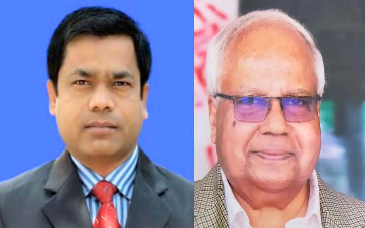 বাংলাদেশ ইতিহাস সমিতির সভাপতি অধ্যাপক জামাল ও সম্পাদক রেজাউল করিম