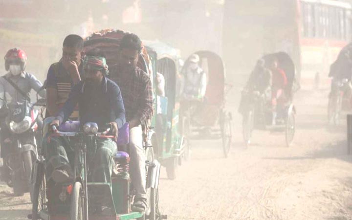 বায়ুদূষণে শীর্ষে উগান্ডার কাম্পালা, ঢাকার বাতাস ‘সহনীয়’