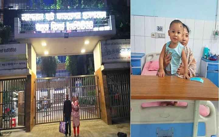 আদিবাসী শিশুর চিকিৎসার দায়িত্ব নিলেন ডেপুটি স্পিকার