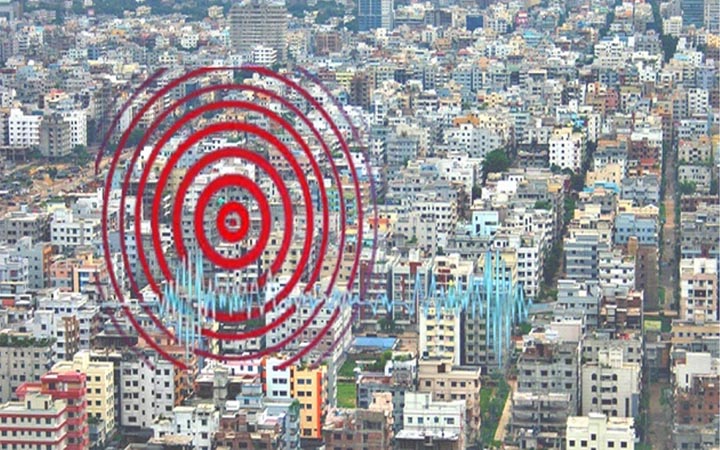 ভূমিকম্পে ঢাকার যেসব এলাকা কম ঝুঁকিপূর্ণ