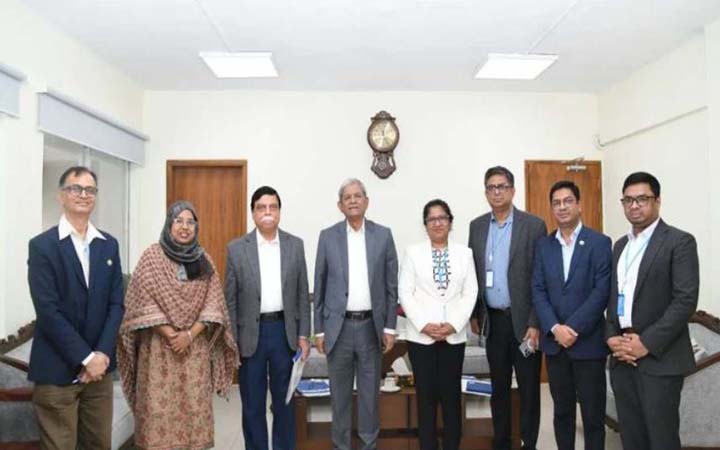 স্থানীয় সরকার মন্ত্রীর সঙ্গে কোইকার কান্ট্রি ডিরেক্টরের সৌজন্য সাক্ষাৎ