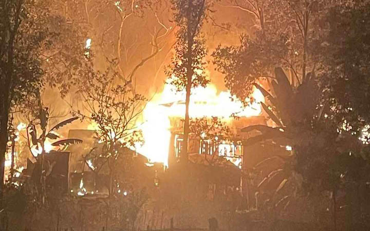 বান্দরবানে আগুনে ৬ বসতবাড়ি পুড়ে ছাই