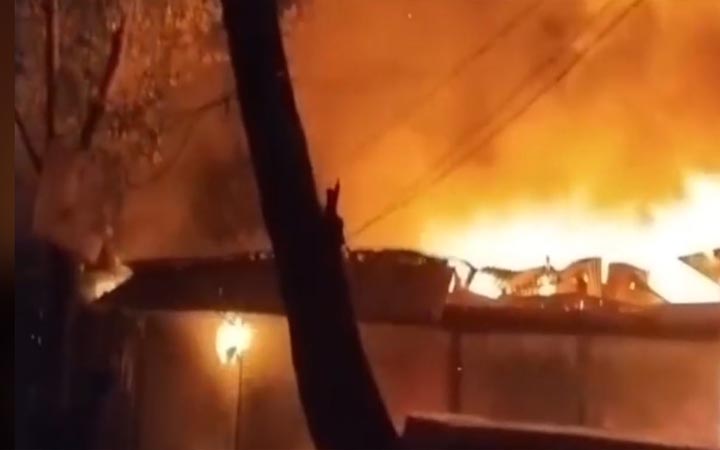 কুমিল্লায় বাজারে ভয়াবহ আগুন