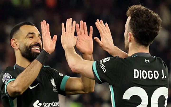 ওয়েস্টহ্যামকে ৫ গোলে বিধ্বস্ত করলো লিভারপুল