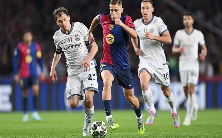 সান সিরোর জন্য রোমাঞ্চ জমিয়ে রেখে বার্সা-ইন্টারের ড্র