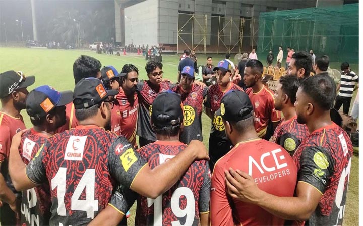 ফ্রস্ট ব্লাস্ট টি-টোয়েন্টি ক্রিকেটে বসুন্ধরা স্ট্রাইকার্সের হ্যাটট্রিক জয়
