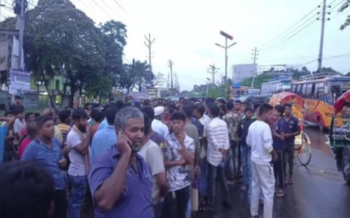 ফরিদপুর থেকে আন্তজেলা রুটে বাস চলাচল বন্ধ