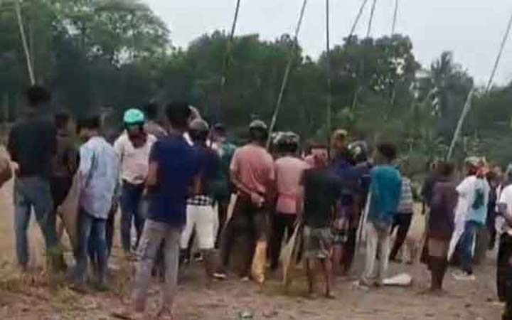 ফরিদপুরে দফায় দফায় সংঘর্ষ, আহত ৪৫