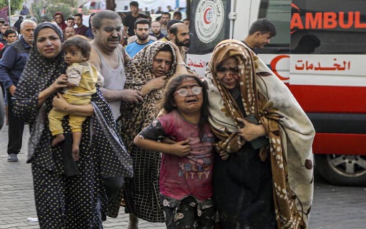 গাজায় মানবিক বিপর্যয়ের জন্য ইসরাইলকে দায়ী করল কাতার