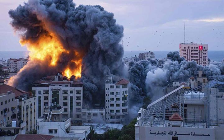 ইসরাইলের হামলায় গাজায় নিহত আরও ৫৬ ফিলিস্তিনি