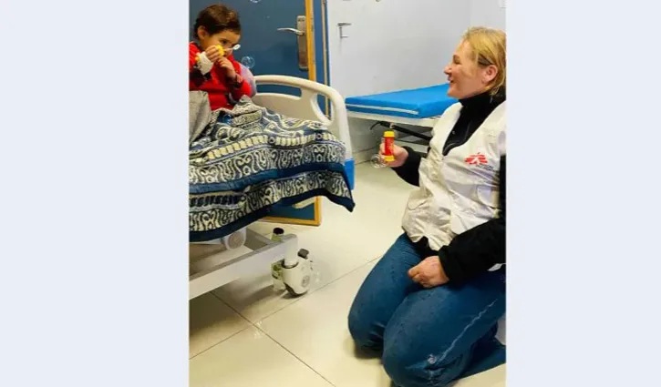 গাজার শিশুরা যে কারণে কথা বলার ক্ষমতা হারিয়ে ফেলছে