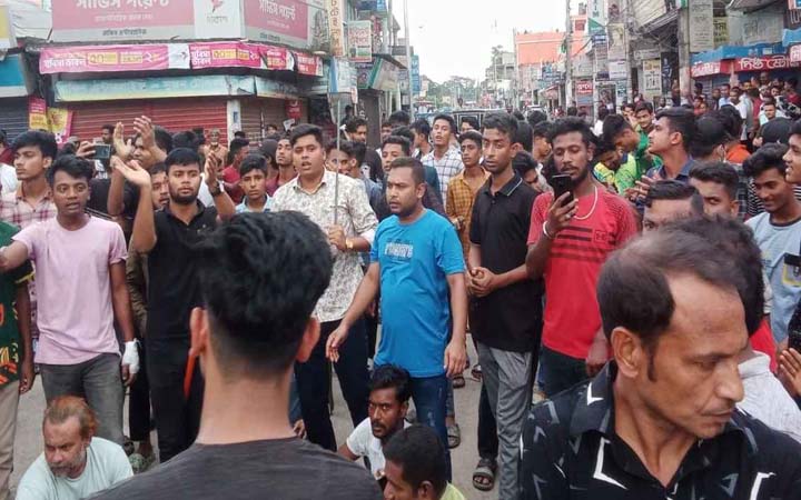 শায়েস্তাগঞ্জে জুলাই যোদ্ধাদের তালিকা নিয়ে ক্ষোভ