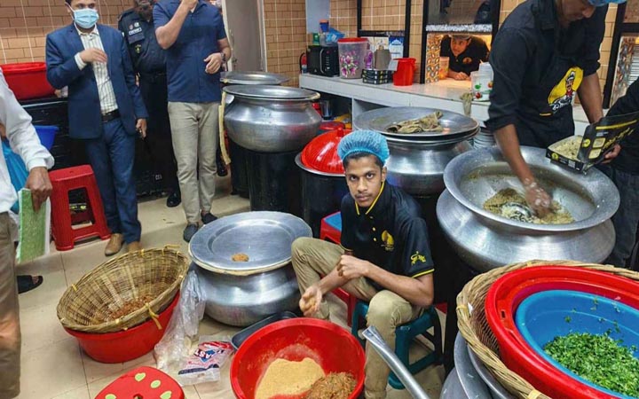 হবিগঞ্জে কাচ্চি ডাইনসহ পাঁচ প্রতিষ্ঠানকে জরিমানা