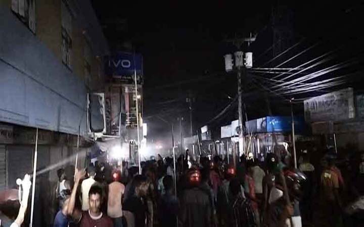 হবিগঞ্জের বাহুবলে ১২ গ্রামে সংঘর্ষ, পুলিশসহ আহত অর্ধশত