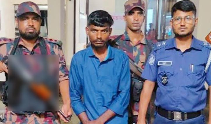 চুনারুঘাটে ভারতীয় যুবক আটক