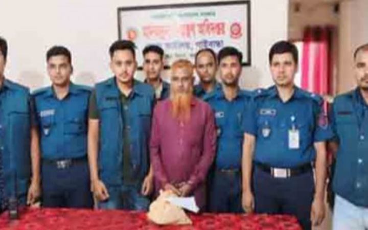 গাইবান্ধায় ১০ হাজার পিস ইয়াবাসহ আটক ১