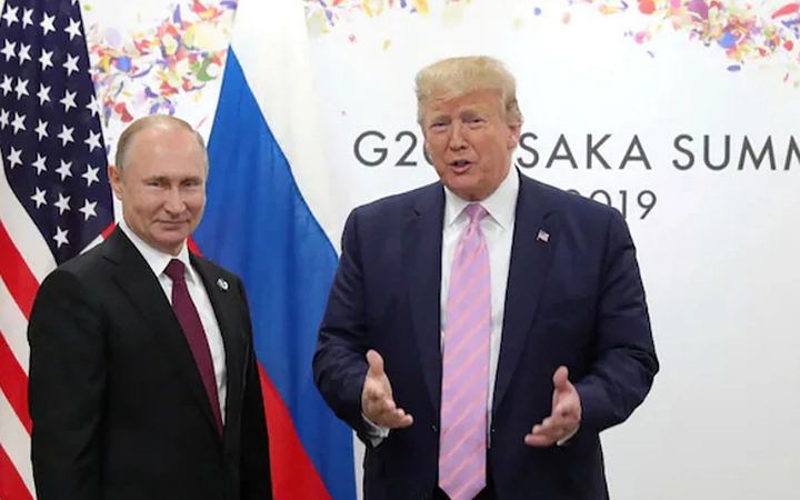 ট্রাম্পের প্রশংসায় পঞ্চমুখ পুতিন