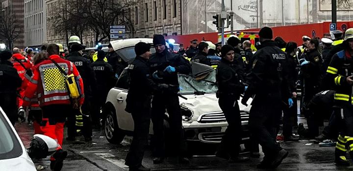 মিউনিখে ভিড়ের মধ্যে গাড়ি চাপায় আহত অন্তত ১৫