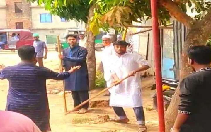 জানাজার নামাজে যেয়েও সংঘর্ষে জড়ালো বিএনপির দুই গ্রুপ