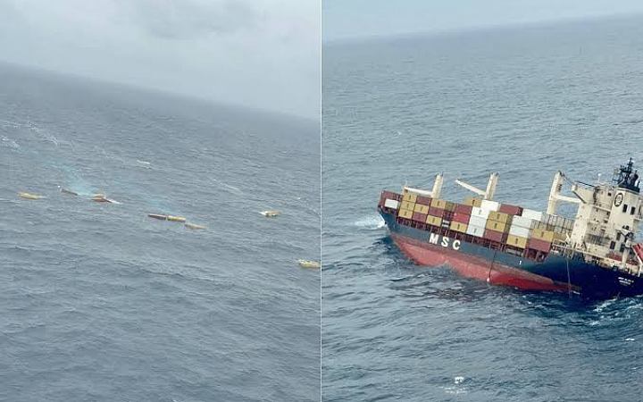 ভারতের উপকূলে বিপজ্জনক পণ্যবাহী জাহাজডুবি: কেরালায় সতর্কতা জারি