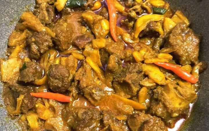 রেসিপি: গরুর মাংস দিয়ে এঁচোড়