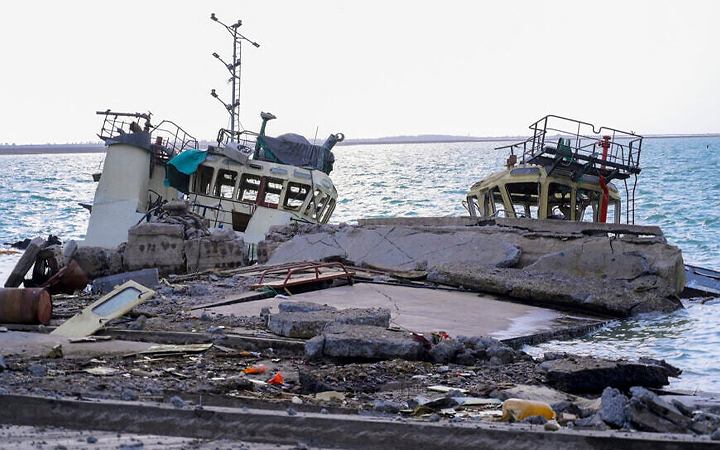 ইয়েমেনের হোদেইদা বন্দরে ইসরায়েলের হামলা