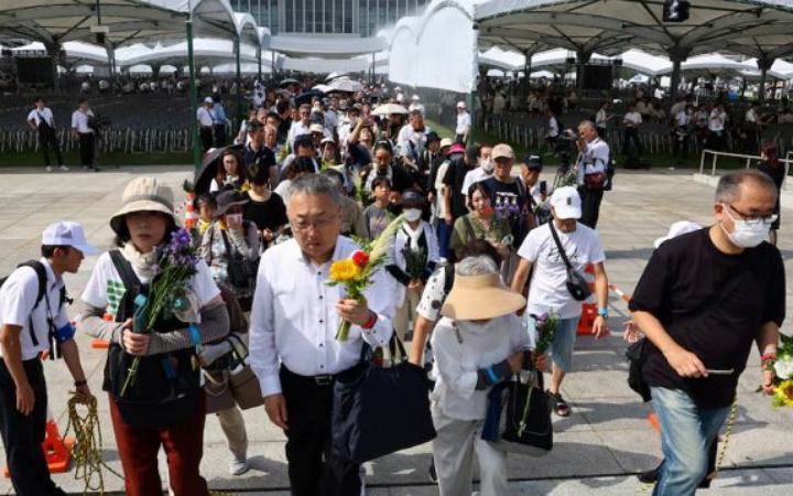 হিরোশিমা দিবসের ৮০তম বছরেও পারমাণবিক অস্ত্রের ঝুঁকিতে বিশ্ব