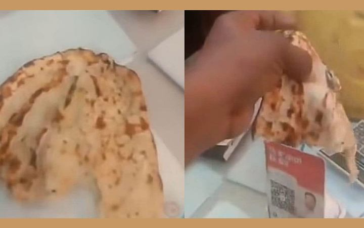 ভারতে রুটির মধ্যে মিললো আস্ত টিকটিকি