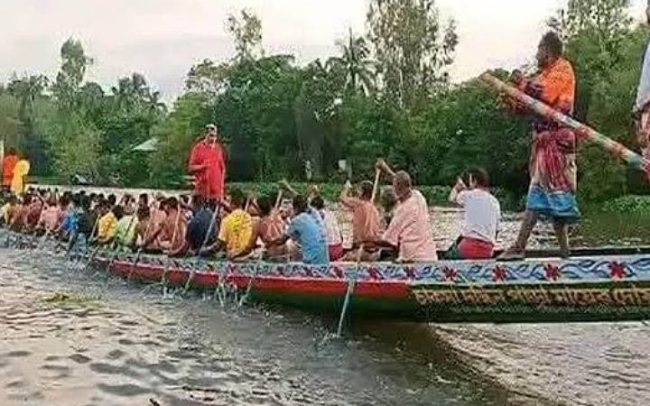 উল্লাপাড়ায় বাইচ নৌকা ডুবে নিহত ২