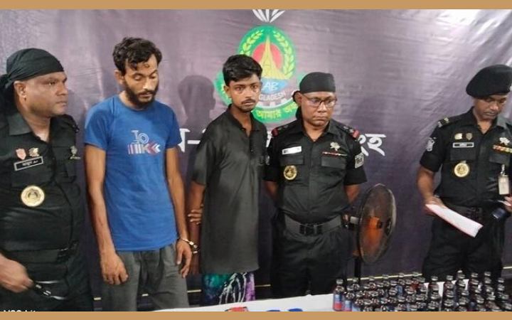 ৬ হাজার পিস ইয়াবাসহ দুই মাদক কারবারি গ্রেফতার